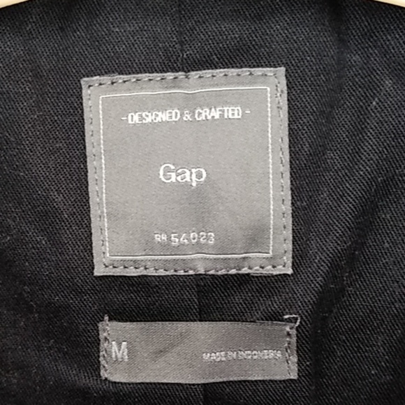 GAP Womens Wool Peacoat Navy Blue - Picture 5 of 7